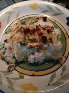Lasagna asparagi e salmone senza glutine e senza lattosio