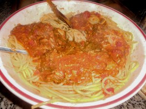 Pasta con le alici e finocchietto selvatico