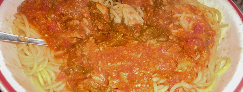 Pasta con le alici e finocchietto selvatico