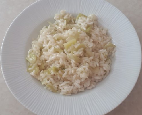 Risotto al sedano