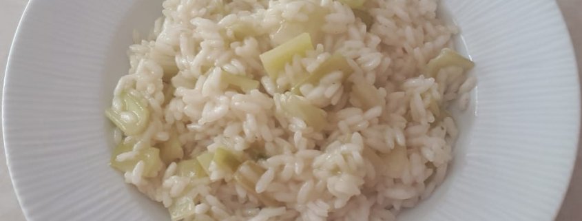 Risotto al sedano