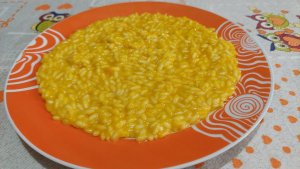 Risotto con la zucca di piozzo e gorgonzola