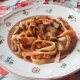 Scialatelli con pesce misto e melanzane