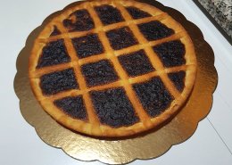 Crostata con crema spalmabile di nocciole di Roberta